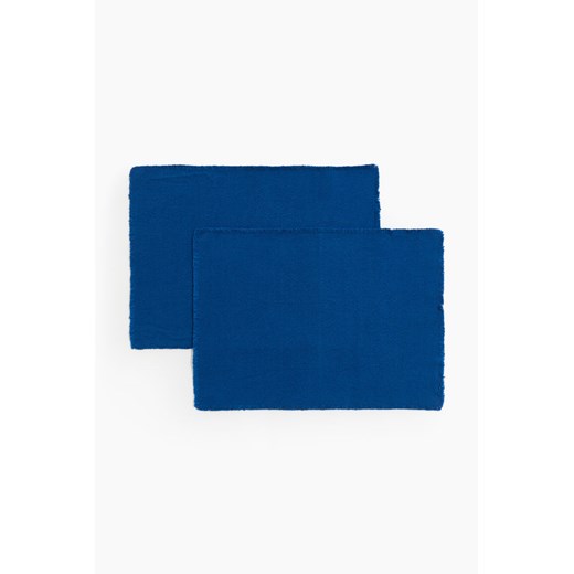 H & M - Płócienna podkładka pod talerz 2-pak - Niebieski H & M One Size H&M