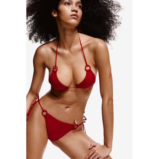 H & M - Dół od kostiumu - Czerwony ze sklepu H&M w kategorii Stroje kąpielowe - zdjęcie 173311750