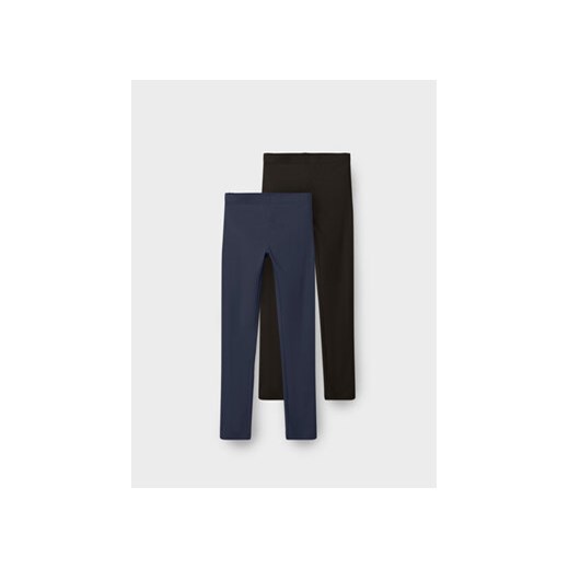 NAME IT Komplet 2 par legginsów 13205781 Kolorowy Slim Fit ze sklepu MODIVO w kategorii Spodnie dziewczęce - zdjęcie 173312363