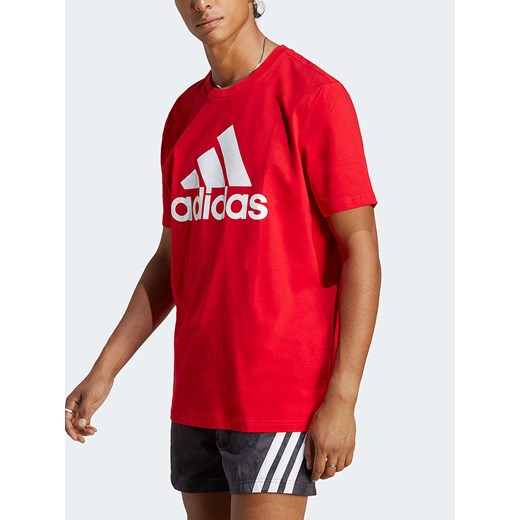 adidas Koszulka w kolorze czerwonym ze sklepu Limango Polska w kategorii T-shirty męskie - zdjęcie 173313073