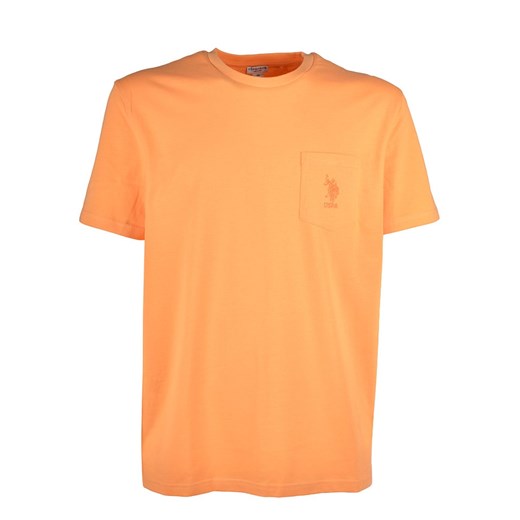 U.S. Polo Assn. Koszulka w kolorze pomarańczowym ze sklepu Limango Polska w kategorii T-shirty męskie - zdjęcie 173313913