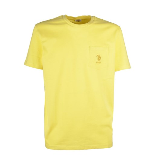 U.S. Polo Assn. Koszulka w kolorze żółtym ze sklepu Limango Polska w kategorii T-shirty męskie - zdjęcie 173313914