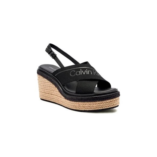 Calvin Klein Koturny | z dodatkiem skóry ze sklepu Gomez Fashion Store w kategorii Espadryle damskie - zdjęcie 173315250