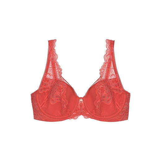 Triumph biustonosz usztywniany Wild Peony Florale 10209627-7802, Kolor koralowy, Rozmiar 75D, Triumph ze sklepu Intymna w kategorii Biustonosze - zdjęcie 173315852