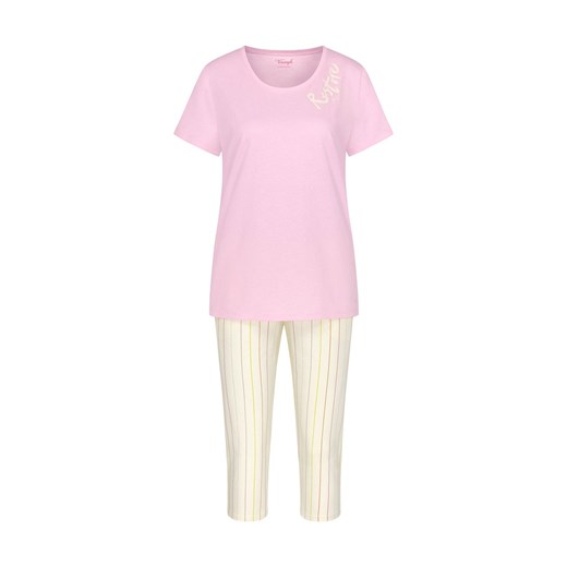 Triumph piżama damska PK Capri 10215197-M016, Kolor różowo-biały, Rozmiar 38, Triumph 38 okazja Intymna