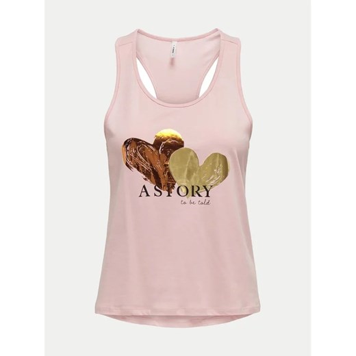 ONLY Top Henny 15327669 Różowy Regular Fit M MODIVO