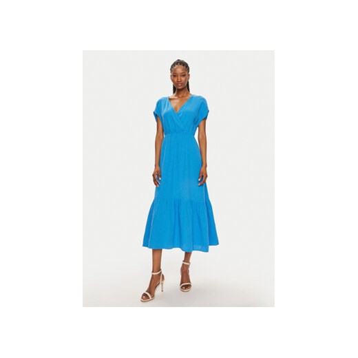 ONLY Sukienka letnia Thyra 15317787 Niebieski Regular Fit ze sklepu MODIVO w kategorii Sukienki - zdjęcie 173316480
