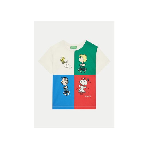 United Colors Of Benetton T-Shirt 3096G10EW Kolorowy Regular Fit ze sklepu MODIVO w kategorii T-shirty chłopięce - zdjęcie 173316562