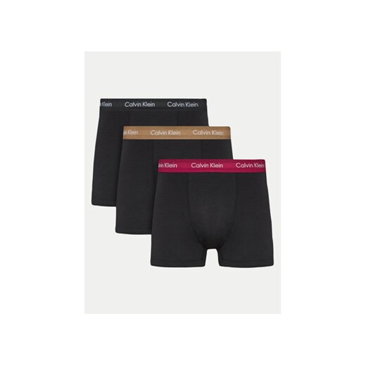 Calvin Klein Underwear Komplet 3 par bokserek 0000U2662G Czarny ze sklepu MODIVO w kategorii Majtki męskie - zdjęcie 173316624