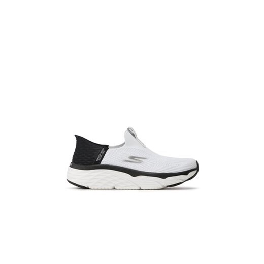 Skechers Sneakersy Smooth Transition 128571/WBK Biały ze sklepu MODIVO w kategorii Buty sportowe damskie - zdjęcie 173316633