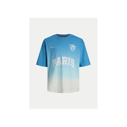 Jack&Jones Junior T-Shirt Jcocsc 12257685 Niebieski Volume Fit ze sklepu MODIVO w kategorii T-shirty chłopięce - zdjęcie 173316712