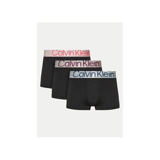 Calvin Klein Underwear Komplet 3 par bokserek 000NB3074A Czarny ze sklepu MODIVO w kategorii Majtki męskie - zdjęcie 173316754