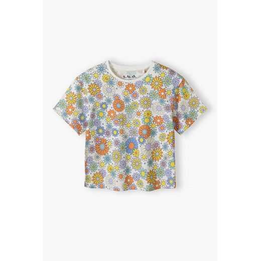 Koszulka dziewczęca - top w kwiatki - 5.10.15. 5.10.15. 98 5.10.15