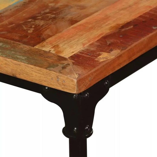 Stół z drewna odzyskanego Sinnar 3X – wielokolorowy Elior One Size Edinos.pl