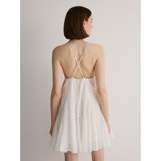 Sukienka Reserved mini na ramiączkach letnia 