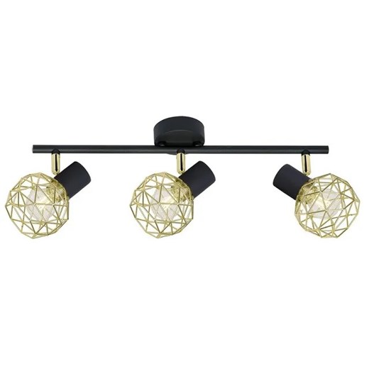 Potrójna lampa sufitowa z ażurowymi kloszami - V088 K7-B90 ze sklepu Edinos.pl w kategorii Lampy sufitowe - zdjęcie 173323442