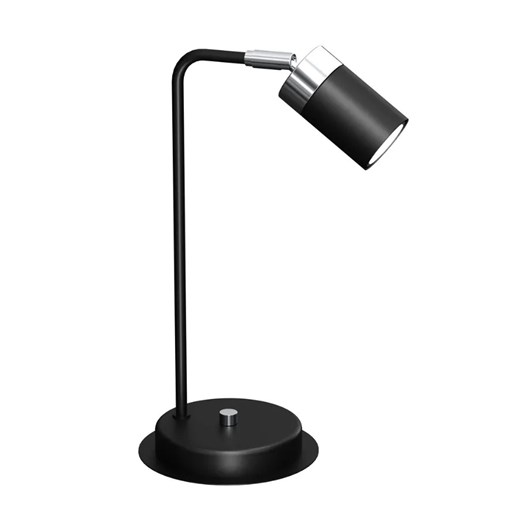 Czarna lampka na biurko - K380-Hawe ze sklepu Edinos.pl w kategorii Lampy stołowe - zdjęcie 173323621