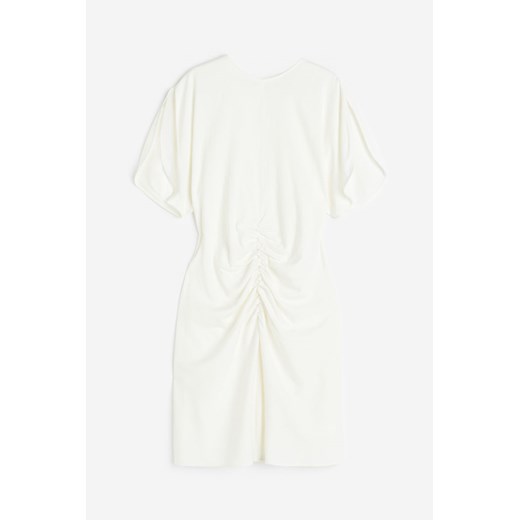 H & M - Sukienka z rozciętymi rękawami - Biały ze sklepu H&M w kategorii Sukienki - zdjęcie 173324710