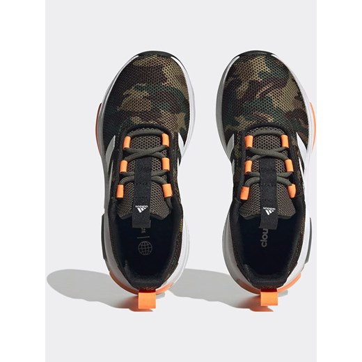 adidas Sneakersy &quot;Racer&quot; w kolorze oliwkowo-pomarańczowym 39 wyprzedaż Limango Polska