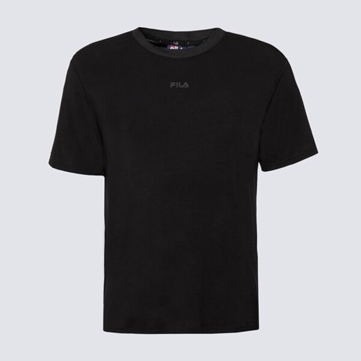 T-shirt męski Fila z krótkim rękawem czarny wiosenny