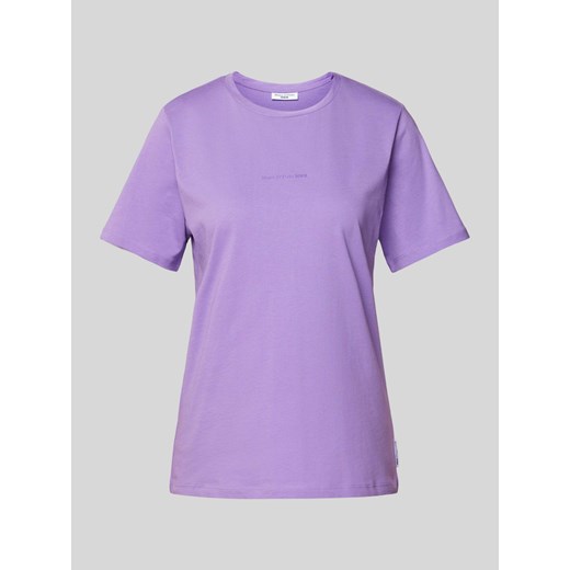 T-shirt z nadrukiem z logo ze sklepu Peek&Cloppenburg  w kategorii Bluzki damskie - zdjęcie 173329850