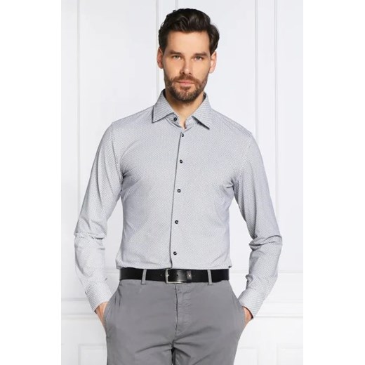 BOSS BLACK Koszula P-HANK-kent-C1-222 | Slim Fit ze sklepu Gomez Fashion Store w kategorii Koszule męskie - zdjęcie 173330093