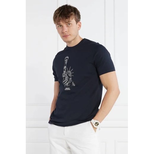 Armani Exchange T-shirt | Regular Fit Armani Exchange XL okazja Gomez Fashion Store