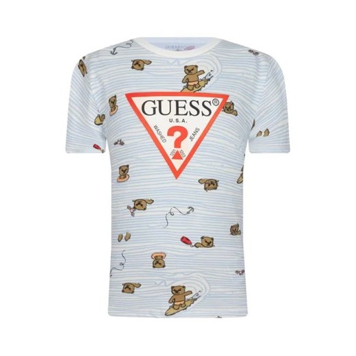 Guess T-shirt | Regular Fit ze sklepu Gomez Fashion Store w kategorii T-shirty chłopięce - zdjęcie 173330350