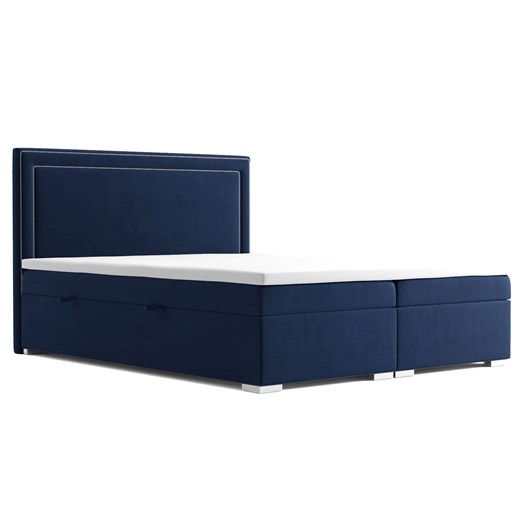 Podwójne łóżko boxspring 160x200 G6-M33 ze sklepu Edinos.pl w kategorii Łóżka i materace - zdjęcie 173334150