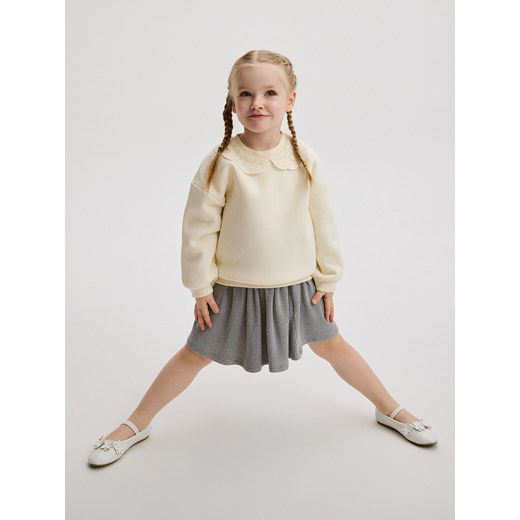 Reserved - Dzianinowa spódnica - ciemnoszary ze sklepu Reserved w kategorii Spódnice dziewczęce - zdjęcie 173335590