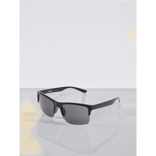 Sinsay - Okulary przeciwsłoneczne - czarny ze sklepu Sinsay w kategorii Okulary przeciwsłoneczne męskie - zdjęcie 173336060