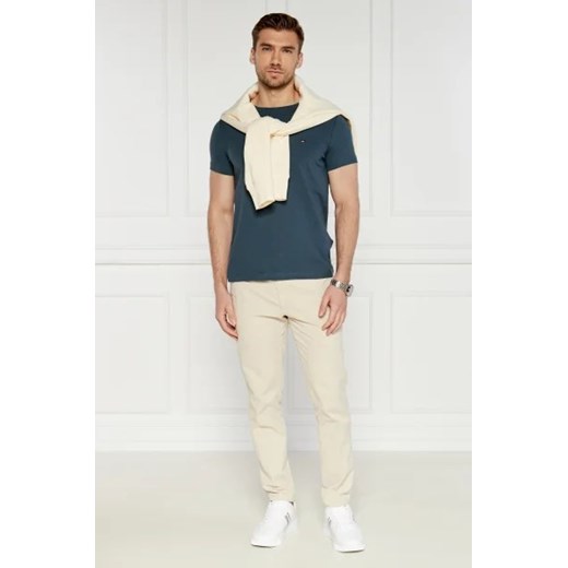 T-shirt męski Tommy Hilfiger niebieski