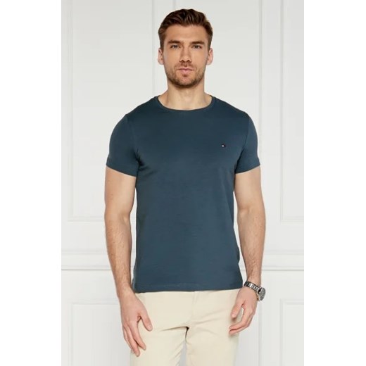 T-shirt męski Tommy Hilfiger z bawełny z krótkim rękawem