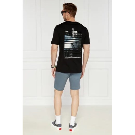 T-shirt męski czarny BOSS HUGO