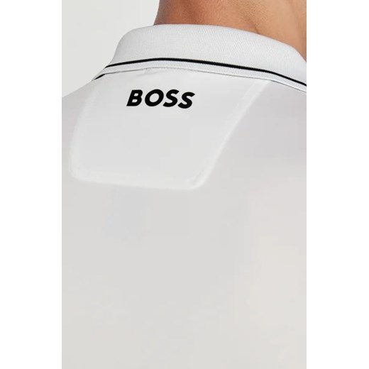 T-shirt męski BOSS HUGO z elastanu biały