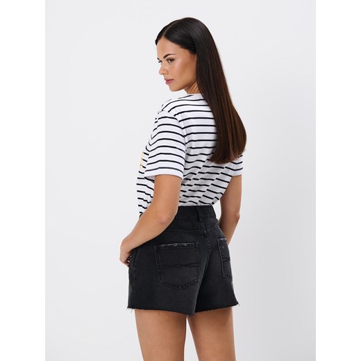 Mohito - T-shirt z napisem - biały Mohito XS Mohito