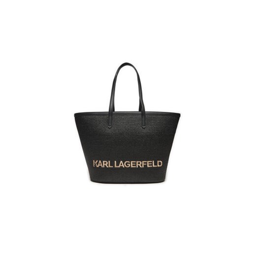 KARL LAGERFELD Torebka 241W3027 Czarny ze sklepu MODIVO w kategorii Torby Shopper bag - zdjęcie 173353562