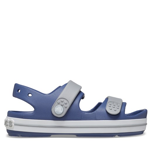 Sandały Crocs Crocband Cruiser Sandal Kids 209423 Szary ze sklepu eobuwie.pl w kategorii Sandały dziecięce - zdjęcie 173354394