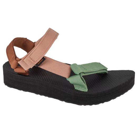 Sandały Teva Midform Universal Sandals 1090969-CYM zielone ze sklepu ButyModne.pl w kategorii Sandały damskie - zdjęcie 173355623