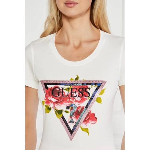 GUESS T-shirt ROSES | Regular Fit Guess XS Gomez Fashion Store