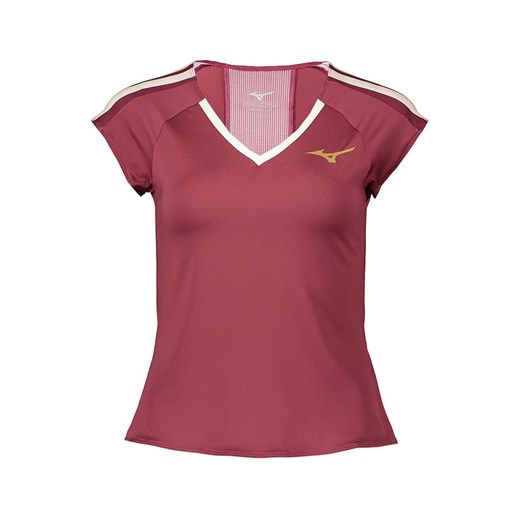 Mizuno Koszulka sportowa w kolorze czerwonym ze sklepu Limango Polska w kategorii Bluzki damskie - zdjęcie 173357650