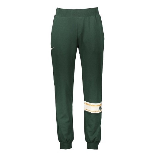 Mizuno Spodnie dresowe w kolorze zielonym ze sklepu Limango Polska w kategorii Spodnie męskie - zdjęcie 173357740