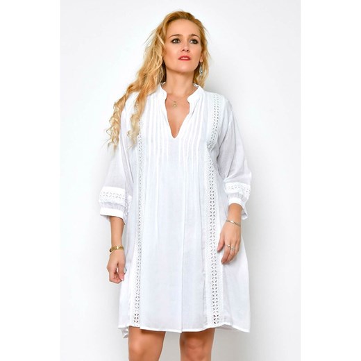 Tarifa Sukienka w kolorze białym ze sklepu Limango Polska w kategorii Sukienki - zdjęcie 173357874