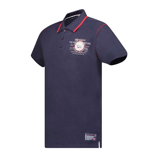 Geographical Norway Koszulka polo &quot;Kilsvik&quot; w kolorze granatowym Geographical Norway S okazja Limango Polska