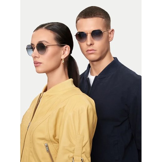 Ray-Ban Okulary przeciwsłoneczne 0RB3565 001/86 Złoty 53 MODIVO