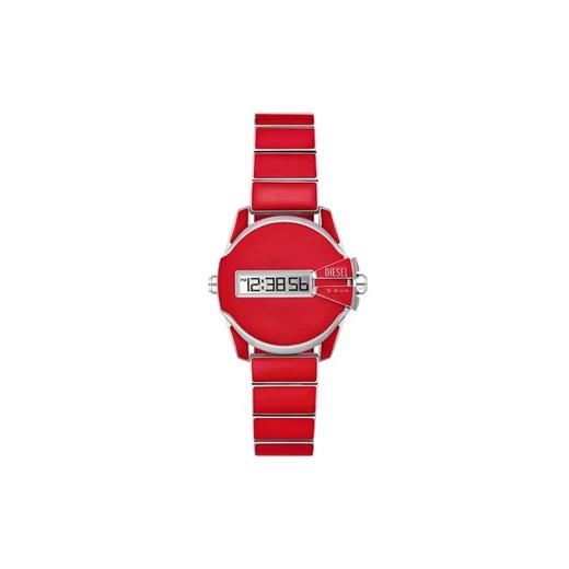 Diesel Zegarek Baby Chief DZ2192 Czerwony Diesel uniwersalny okazyjna cena MODIVO