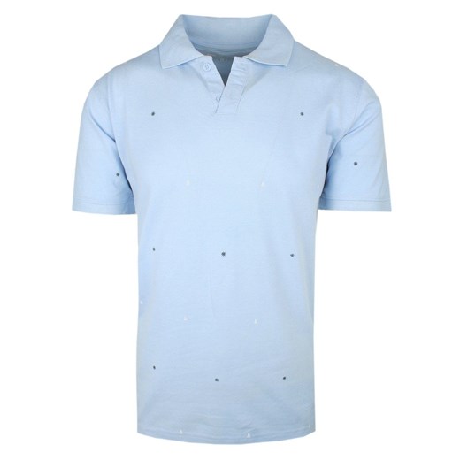 Koszulka Polo, Męska - Pako Jeans - Niebieska w Małe Żaglówki TSPJNSpoloCOMPLEXnb ze sklepu JegoSzafa.pl w kategorii T-shirty męskie - zdjęcie 173358410