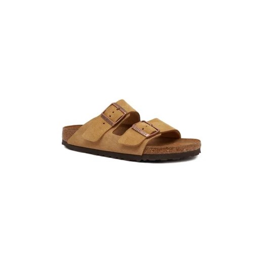 Birkenstock Skórzane klapki Arizona VL Latte Cream ze sklepu Gomez Fashion Store w kategorii Klapki damskie - zdjęcie 173364122