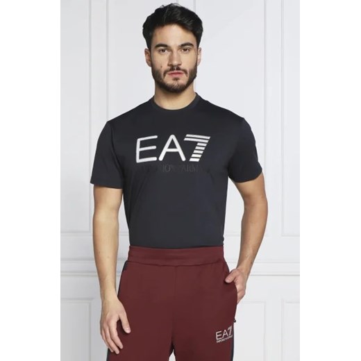 EA7 T-shirt | Regular Fit ze sklepu Gomez Fashion Store w kategorii T-shirty męskie - zdjęcie 173364672