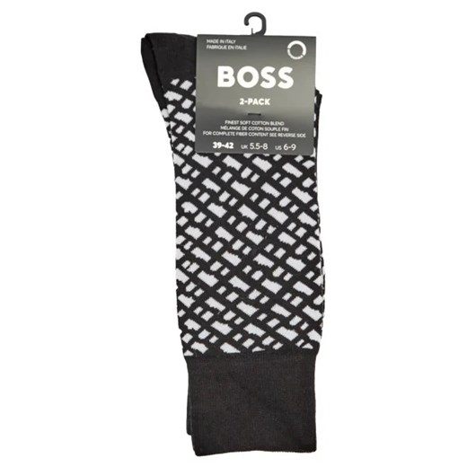BOSS BLACK Skarpety 2-pack Monogram CC 39-42 Gomez Fashion Store